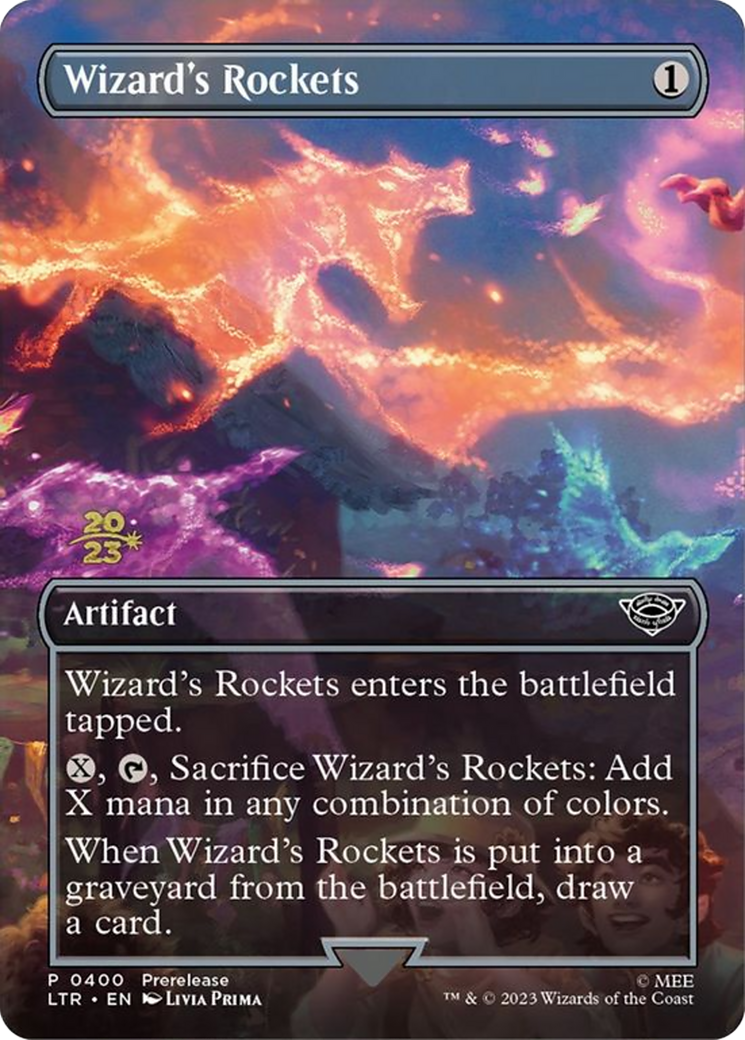 Wizard's Rockets (PRE-400S) - Tales of Middle-earth Promos (Borderless) Foil