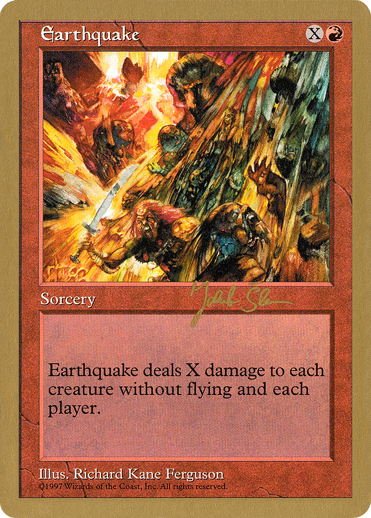 Earthquake (WCD-) - World Championship Decks 1997