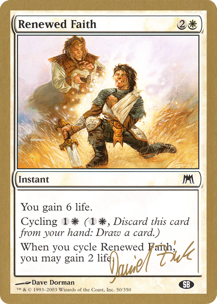 Renewed Faith (WCD-DZ50SB) - World Championship Decks 2003