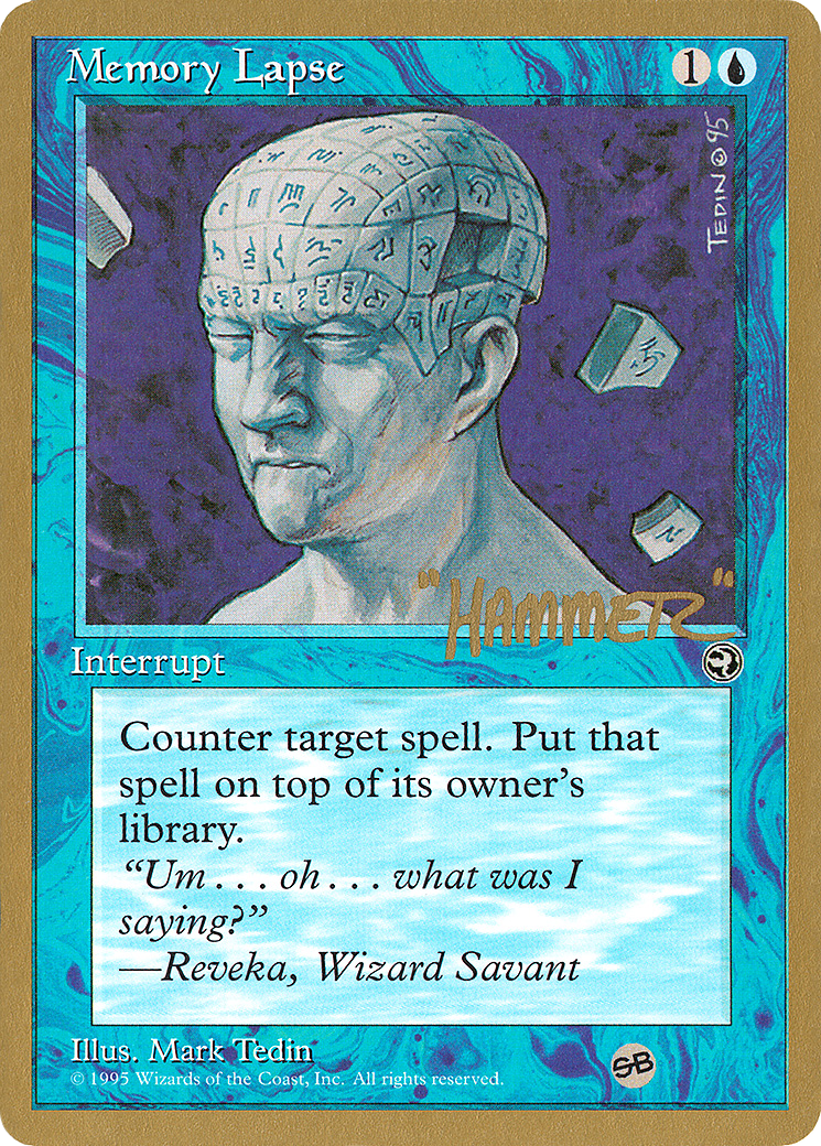 Memory Lapse (WCD-) - Pro Tour Collector Set