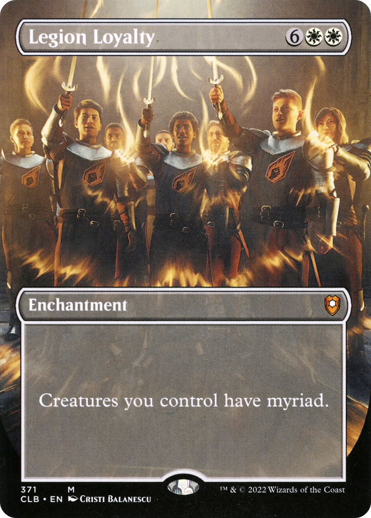 Legion Loyalty (CLB-371) - Commander Legends: Battle for Baldur's Gate (Borderless)