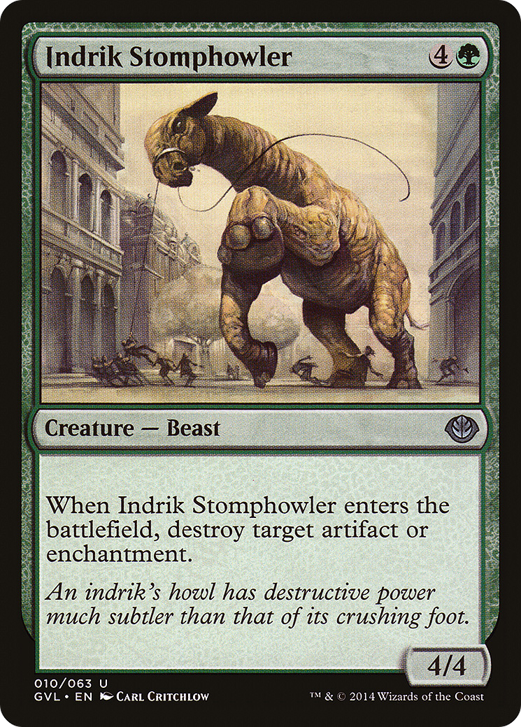 Indrik Stomphowler (DD3-010) - Duel Decks Anthology: Garruk vs. Liliana