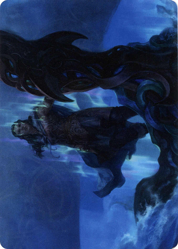 Cosima, God of the Voyage Art Card (ASKHM-012) - Art Series: Kaldheim (Borderless)
