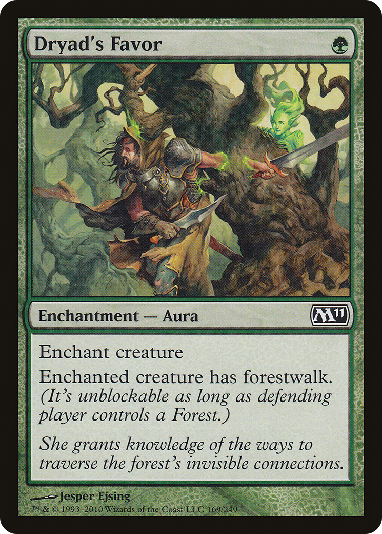 Dryad's Favor (M11-169) - Magic 2011