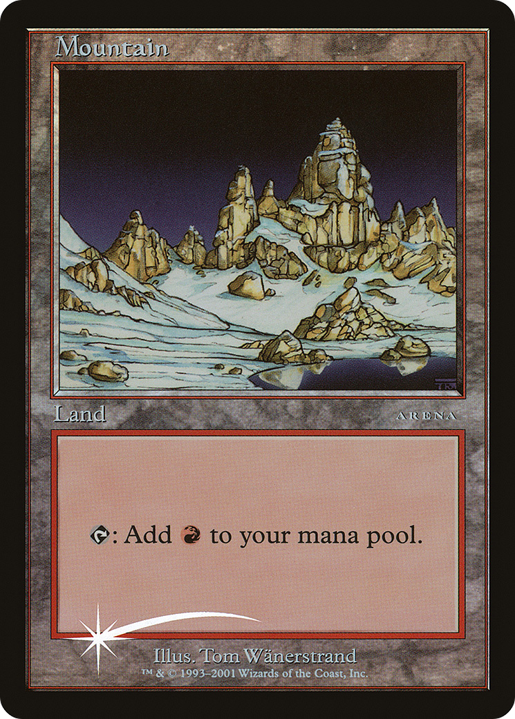 Mountain (ARENA-005) - Arena League 2001 Foil