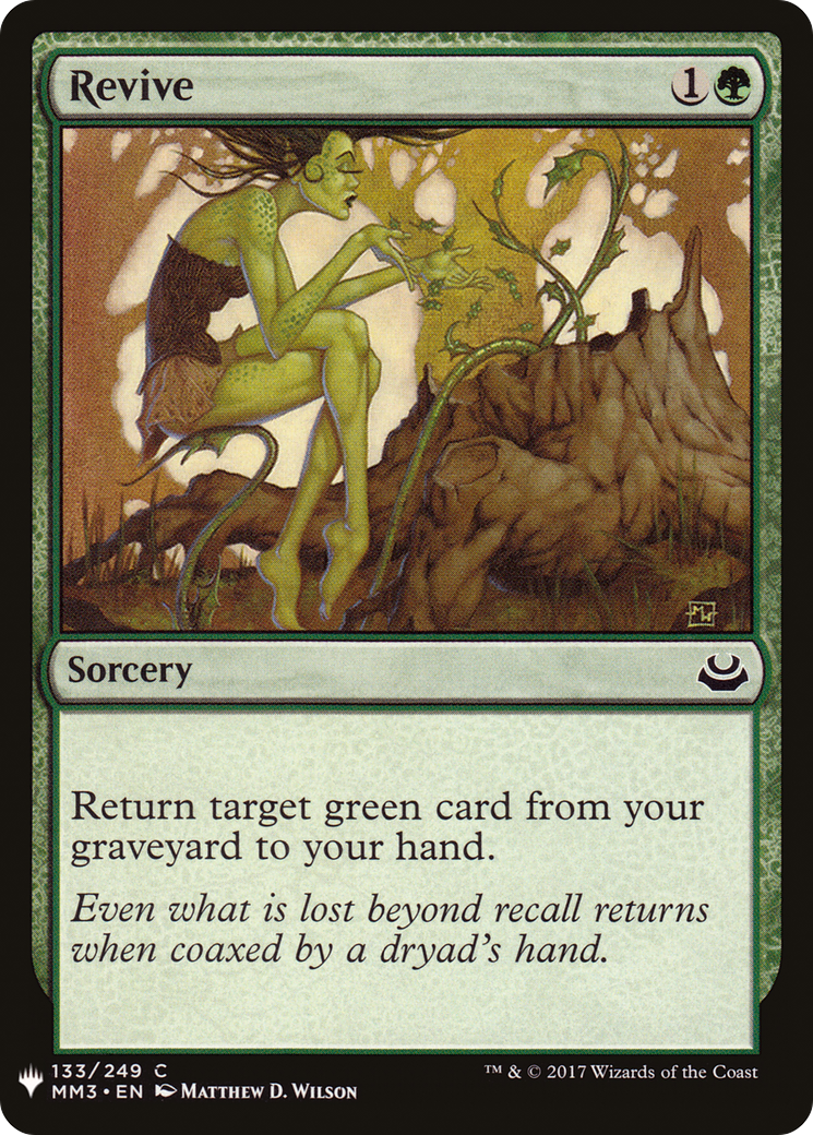 Revive (LIST-MM3-133) - The List