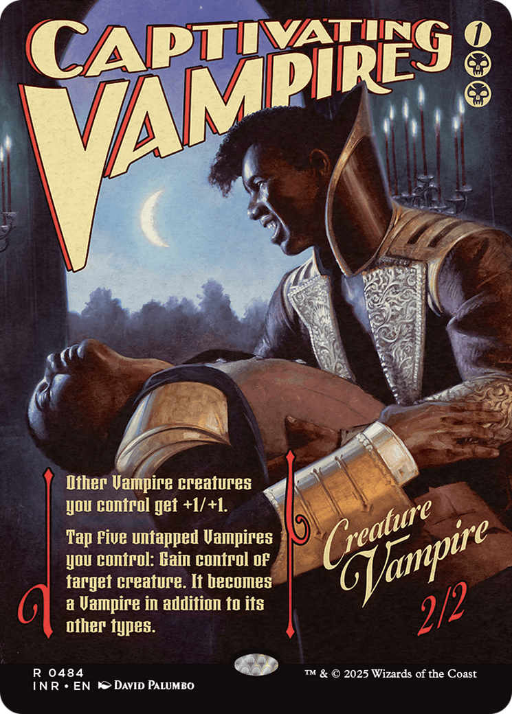 Captivating Vampire (INR-484) - Innistrad Remastered: (Showcase) (Borderless)