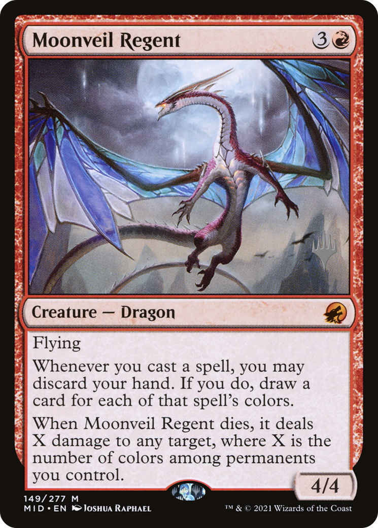 Moonveil Regent (PPMID-149P) - Innistrad: Midnight Hunt Promos