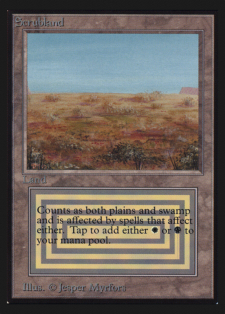 Scrubland (CED-) - Collectors' Edition