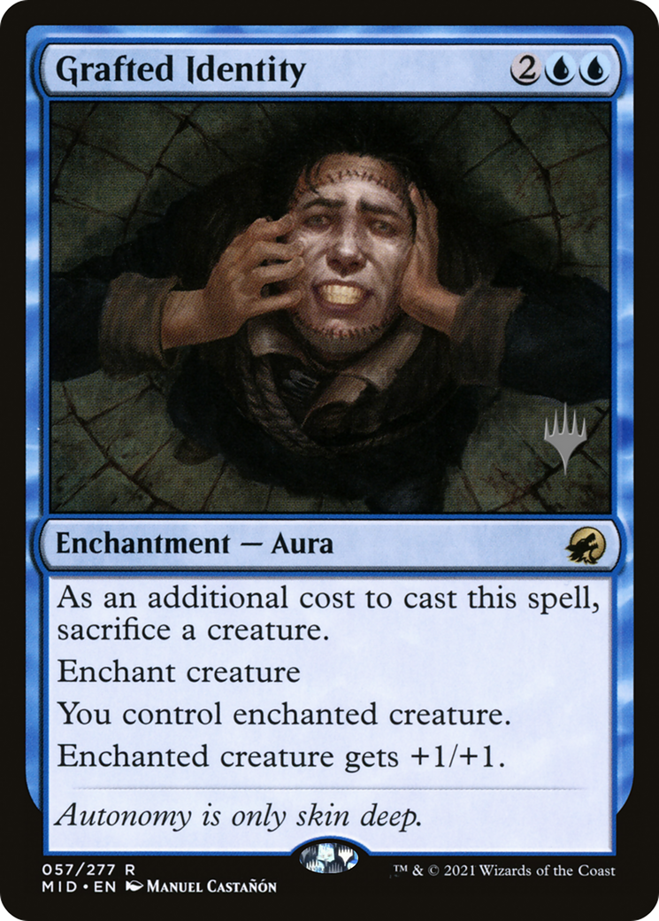 Grafted Identity (PPMID-57P) - Innistrad: Midnight Hunt Promos