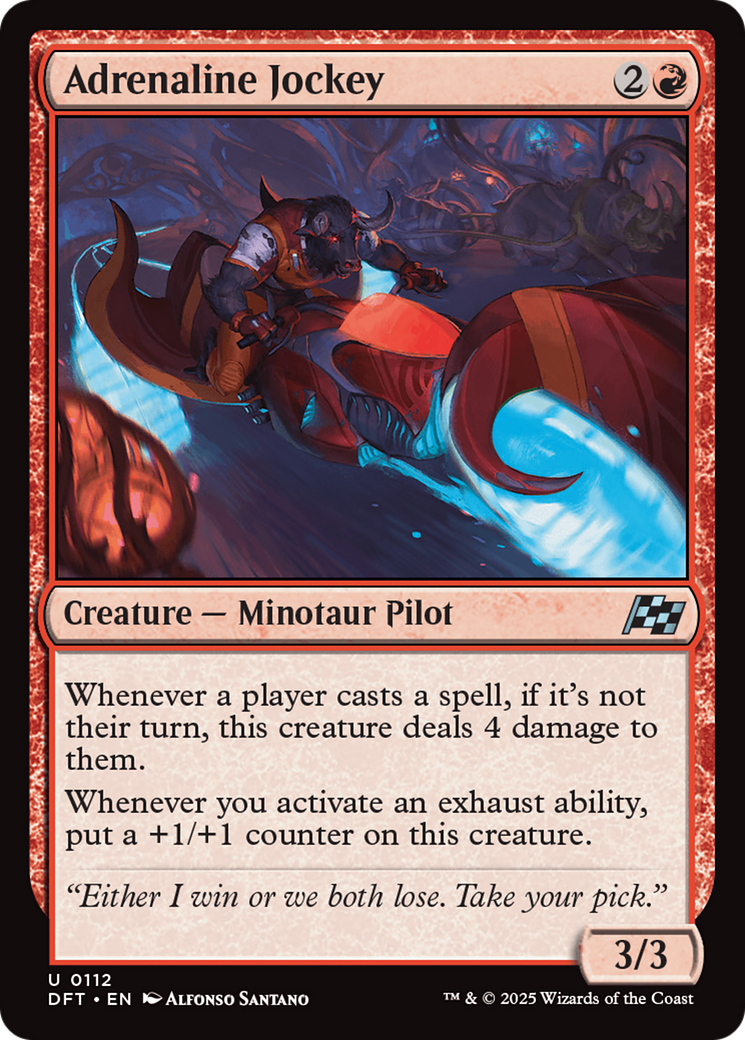 Adrenaline Jockey (DFT-112) - Aetherdrift