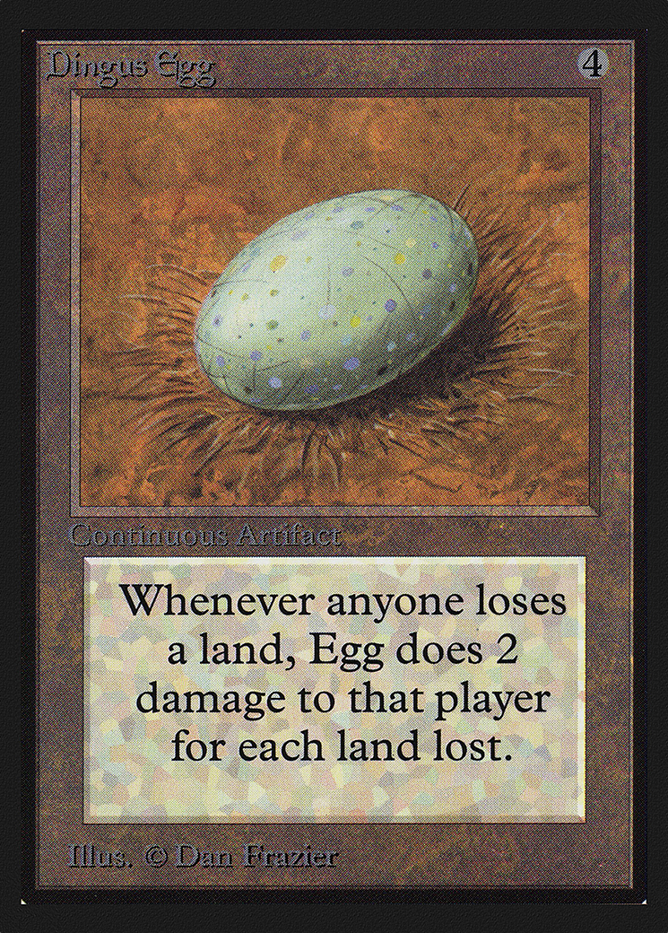 Dingus Egg (CED-) - Collectors' Edition