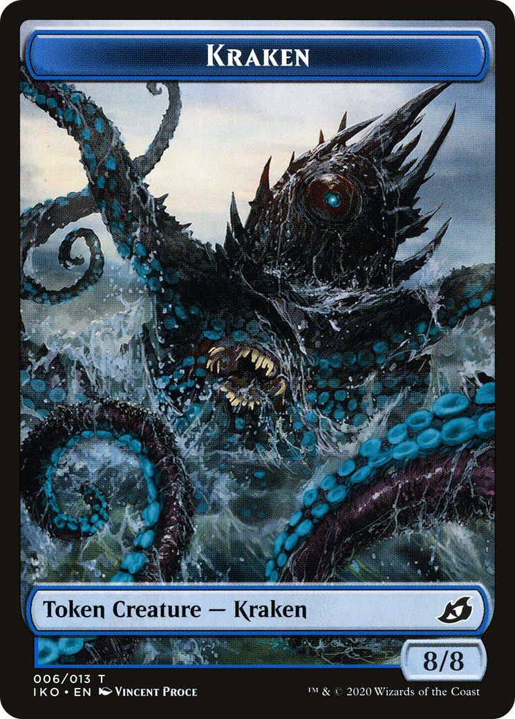 Kraken (IKO-006) - Ikoria: Lair of Behemoths Tokens