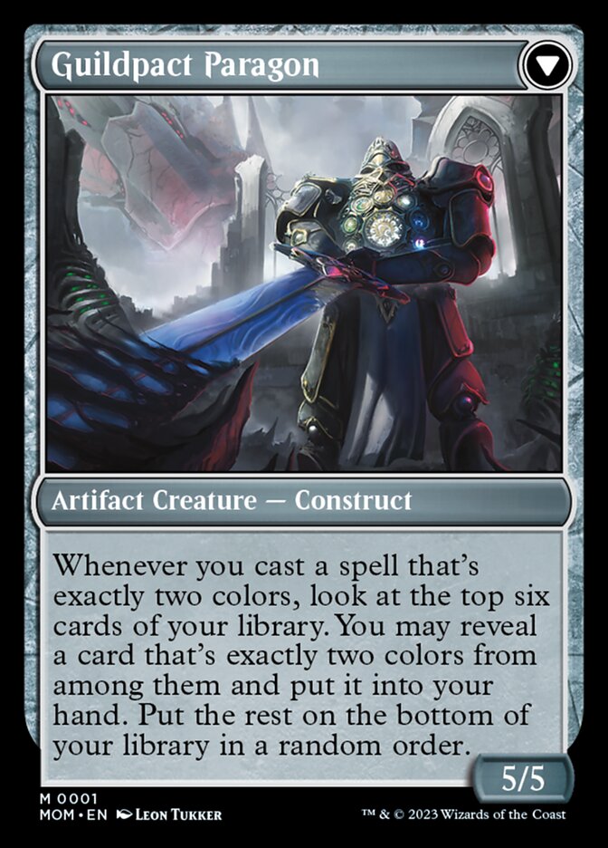 Invasion of Ravnica // Guildpact Paragon (MOM-001) - March of the Machine Foil