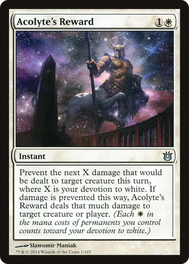Acolyte's Reward (BNG-001) - Born of the Gods