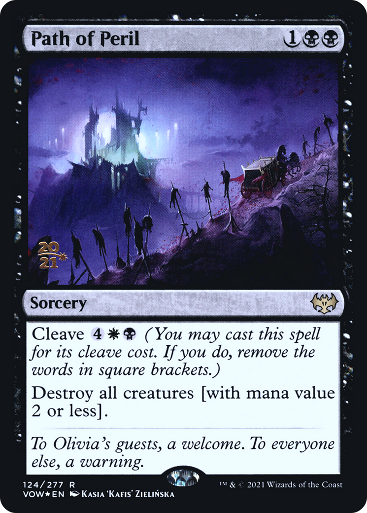 Path of Peril (PRE-124S) - Innistrad: Crimson Vow Promos Foil