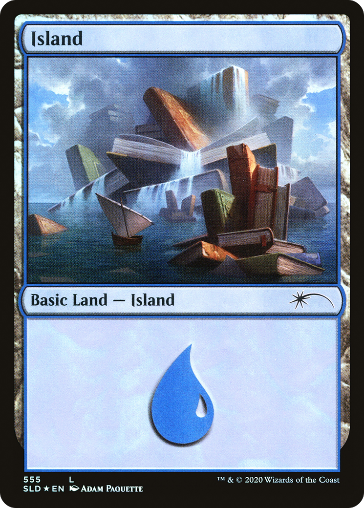 Island (SLD-555) - Secret Lair Drop Foil