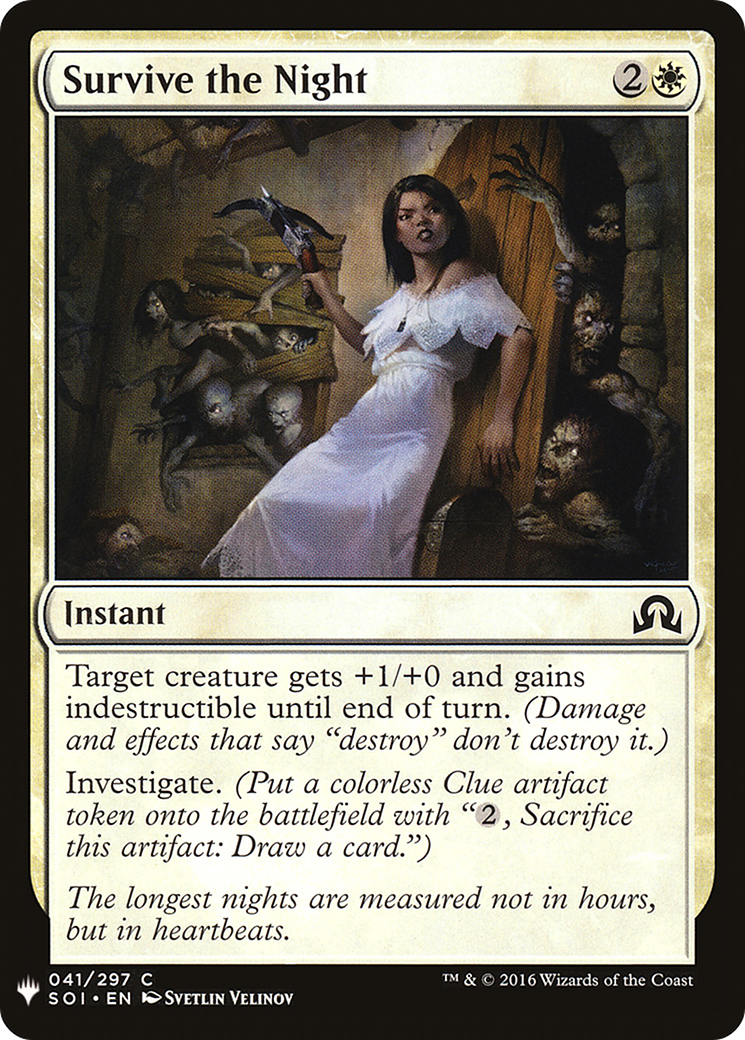 Survive the Night (LIST-SOI-41) - The List