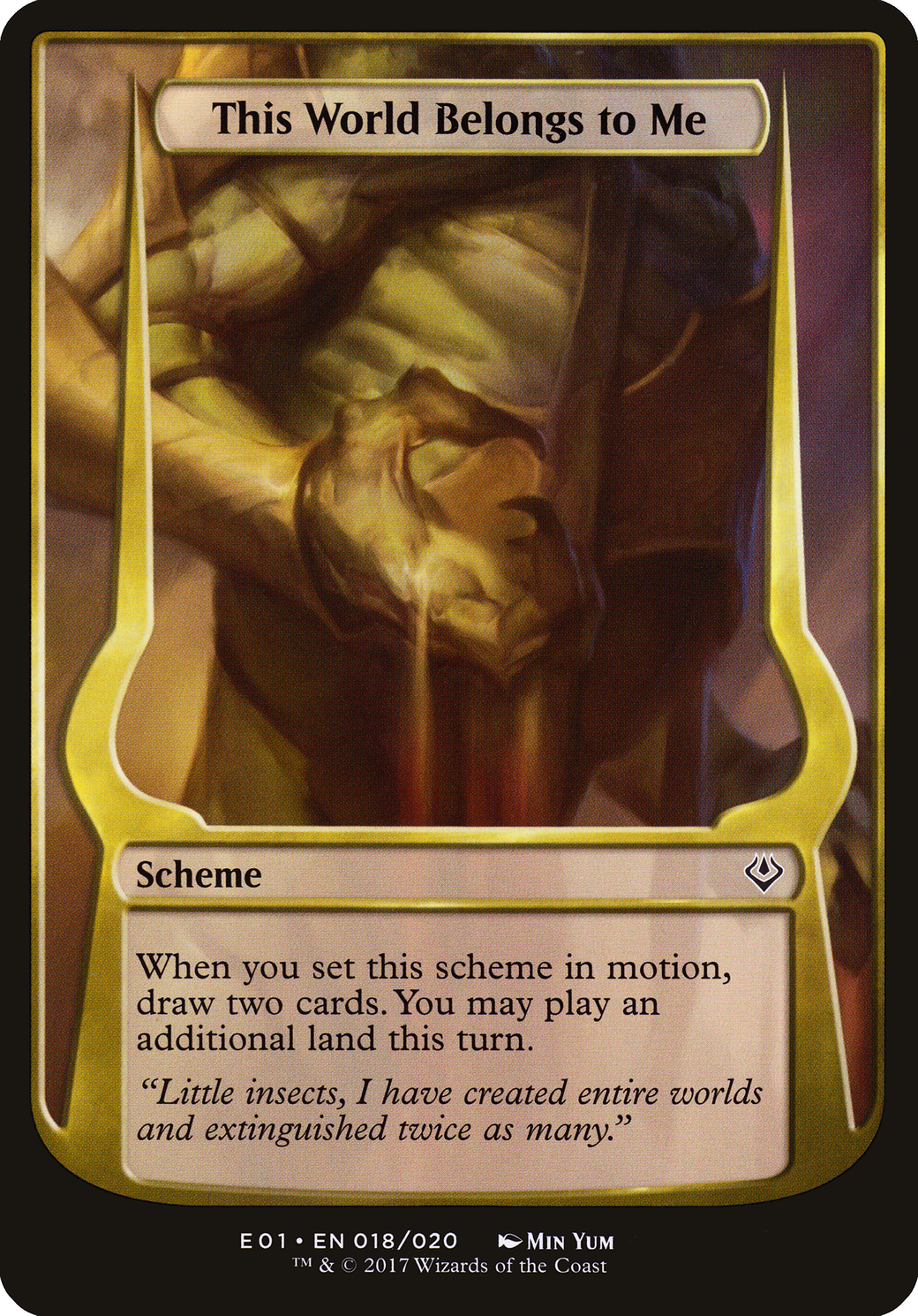 This World Belongs to Me (OVER-18★) - Archenemy: Nicol Bolas Schemes