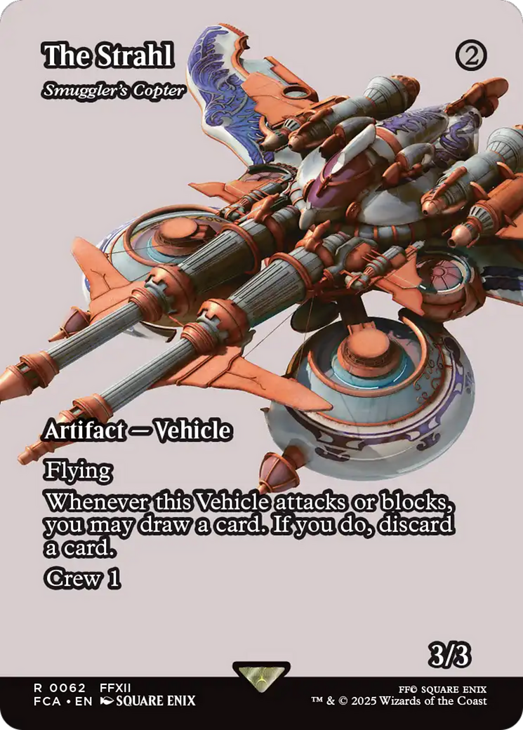Smuggler's Copter (FCA-062) - FINAL FANTASY: Through the Ages / The Strahl (Borderless) Foil