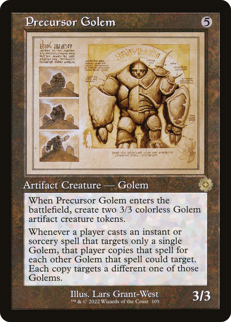 Precursor Golem (BRR-105) - The Brothers' War Retro Artifacts