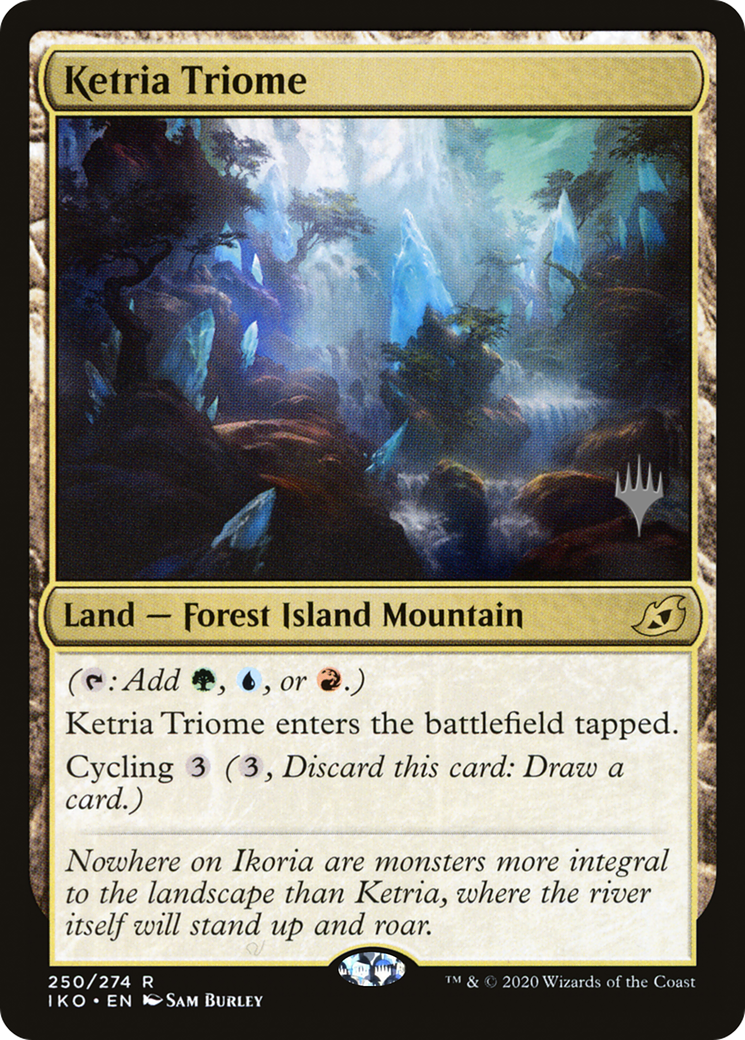 Ketria Triome (PPIKO-250P) - Ikoria: Lair of Behemoths Promos Foil