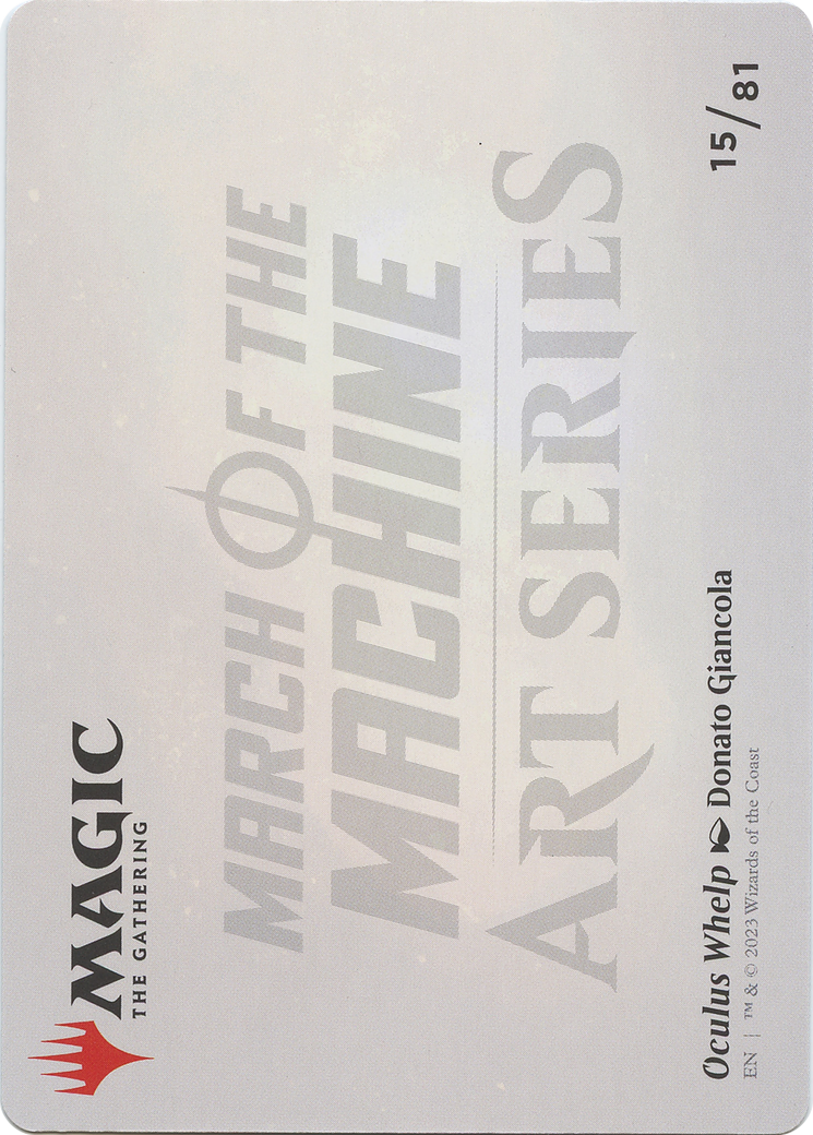 Oculus Whelp // Oculus Whelp (AMOM-015) - March of the Machine Art Series (Borderless)