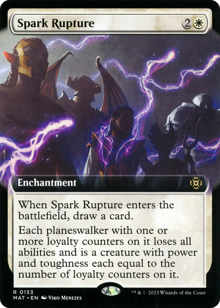 Spark Rupture (MAT-153) - March of the Machine: The Aftermath: (Extended Art) Foil