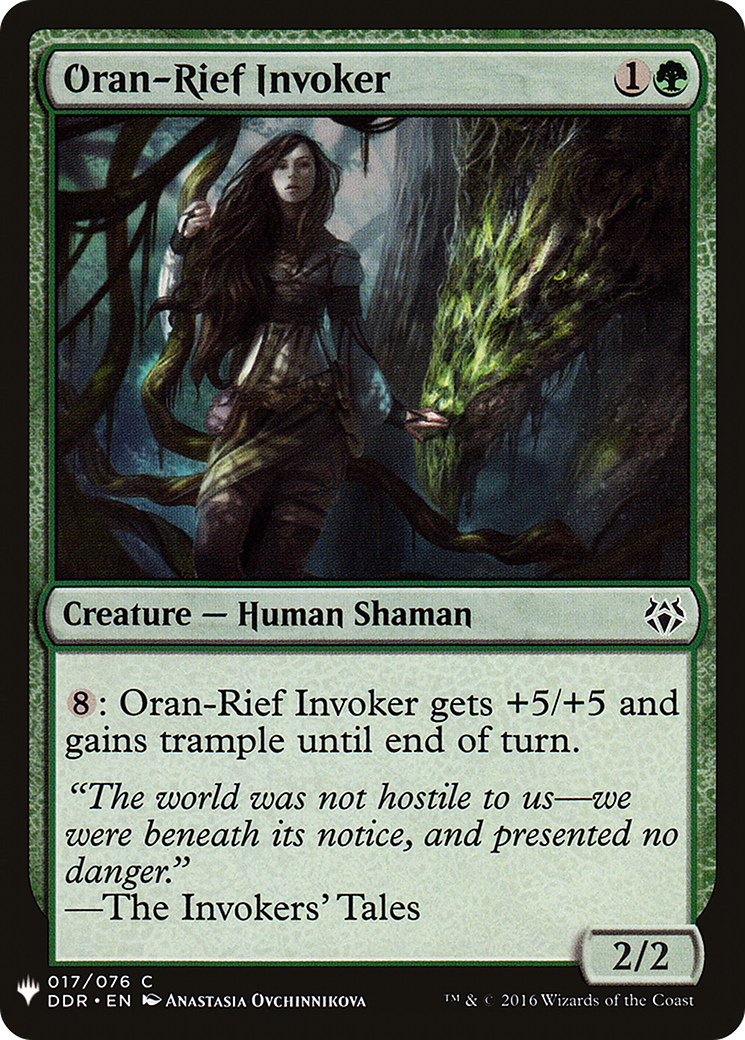 Oran-Rief Invoker (LIST-DDR-17) - The List