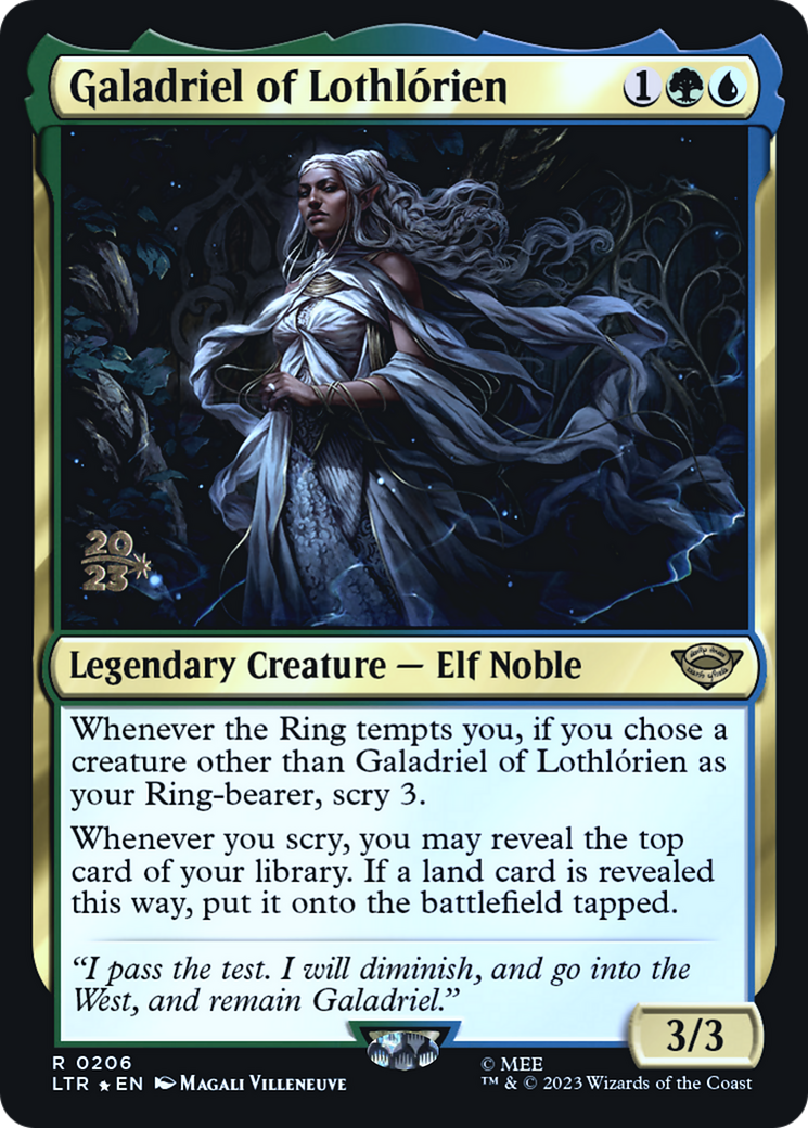 Galadriel of Lothlórien (PRE-206) - Tales of Middle-earth Promos Foil