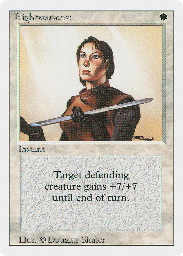 Righteousness (3ED-037) - Revised Edition