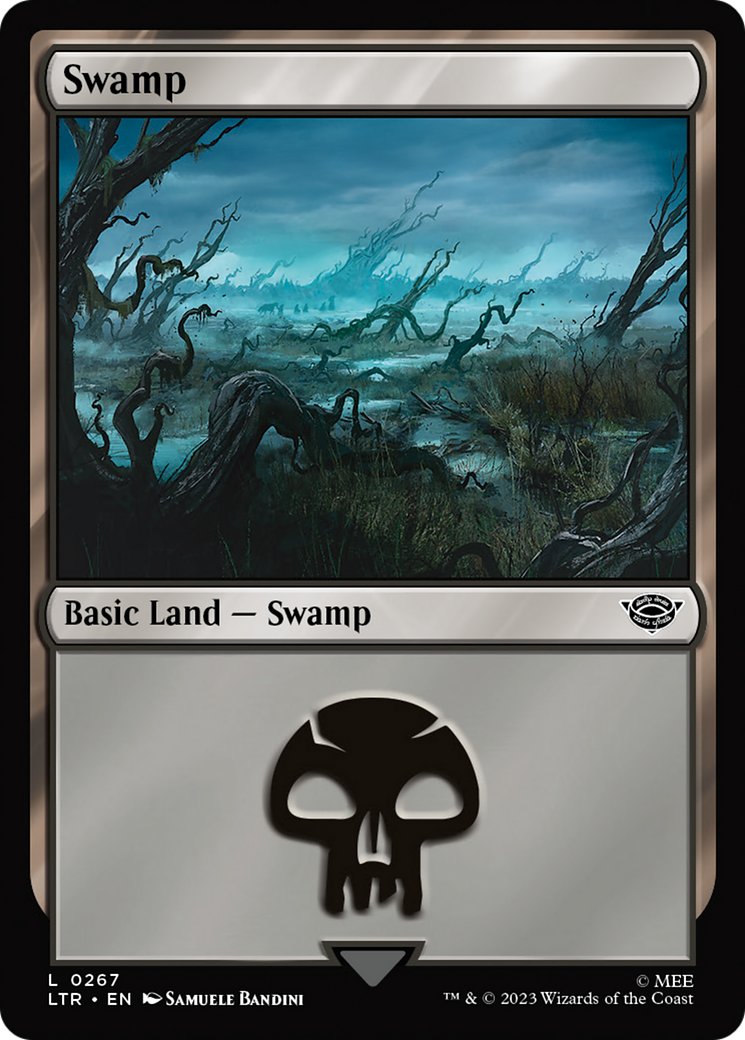 Swamp (LTR-267) - The Lord of the Rings: Tales of Middle-earth Foil