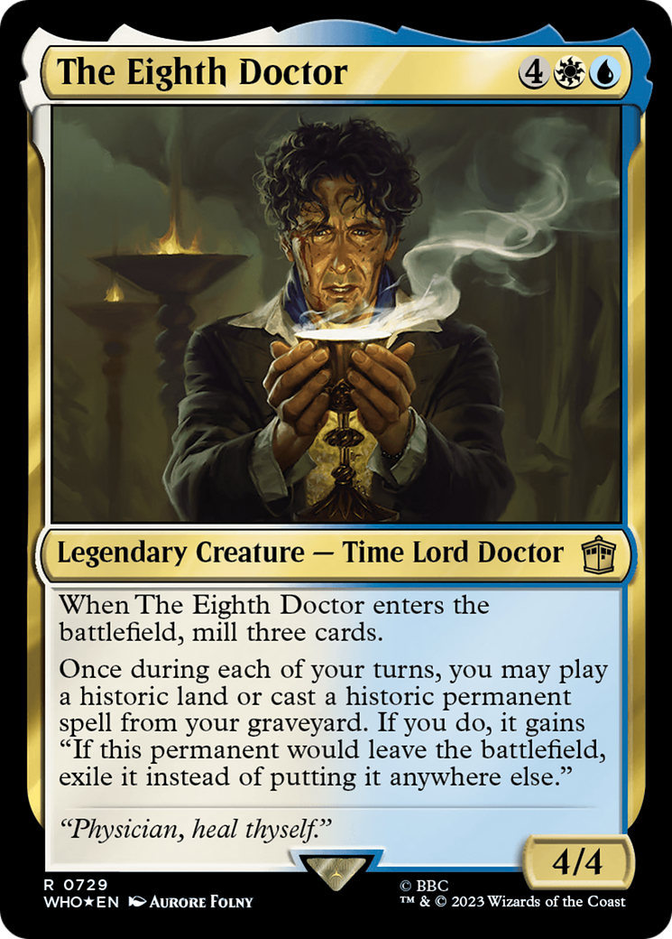 The Eighth Doctor (WHO-729) - Doctor Who Foil
