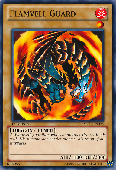 Flamvell Guard (SDBE-EN005) - Structure Deck: Saga of Blue-Eyes White Dragon 1st Edition