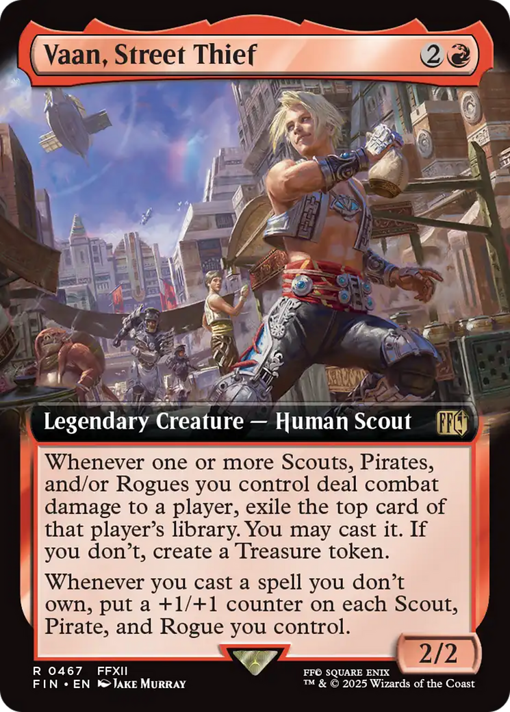 Vaan, Street Thief (FIN-467) - FINAL FANTASY: (Extended Art)