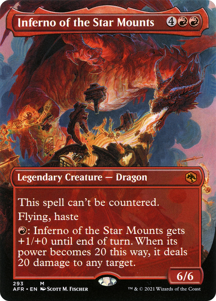 Inferno of the Star Mounts (AFR-293) - Adventures in the Forgotten Realms (Borderless)