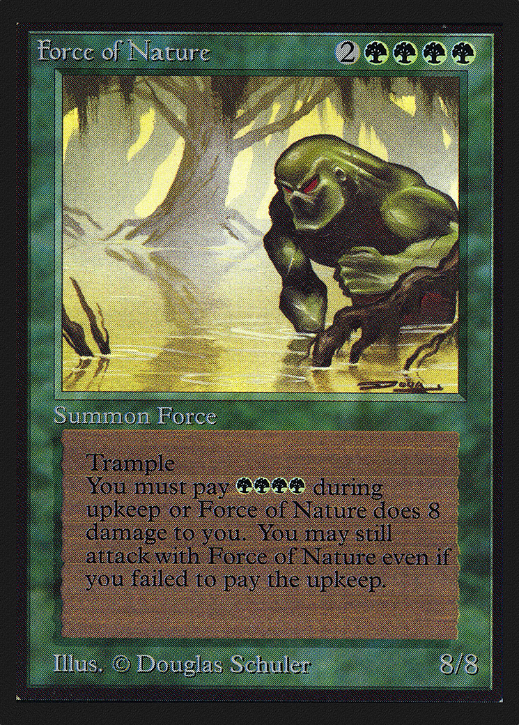 Force of Nature (IED-) - Intl. Collectors' Edition