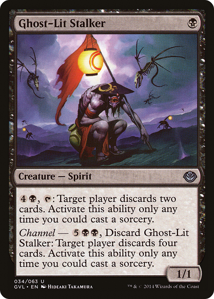 Ghost-Lit Stalker (DD3-034) - Duel Decks Anthology: Garruk vs. Liliana