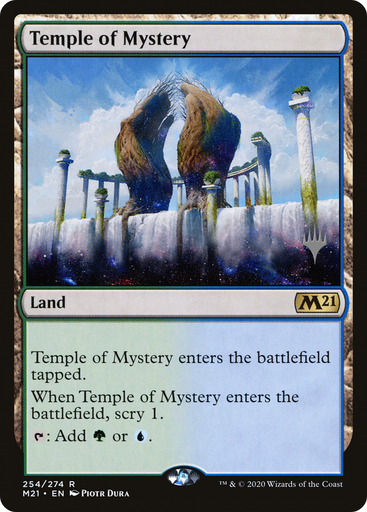Temple of Mystery (PPM21-254P) - Core Set 2021 Promos