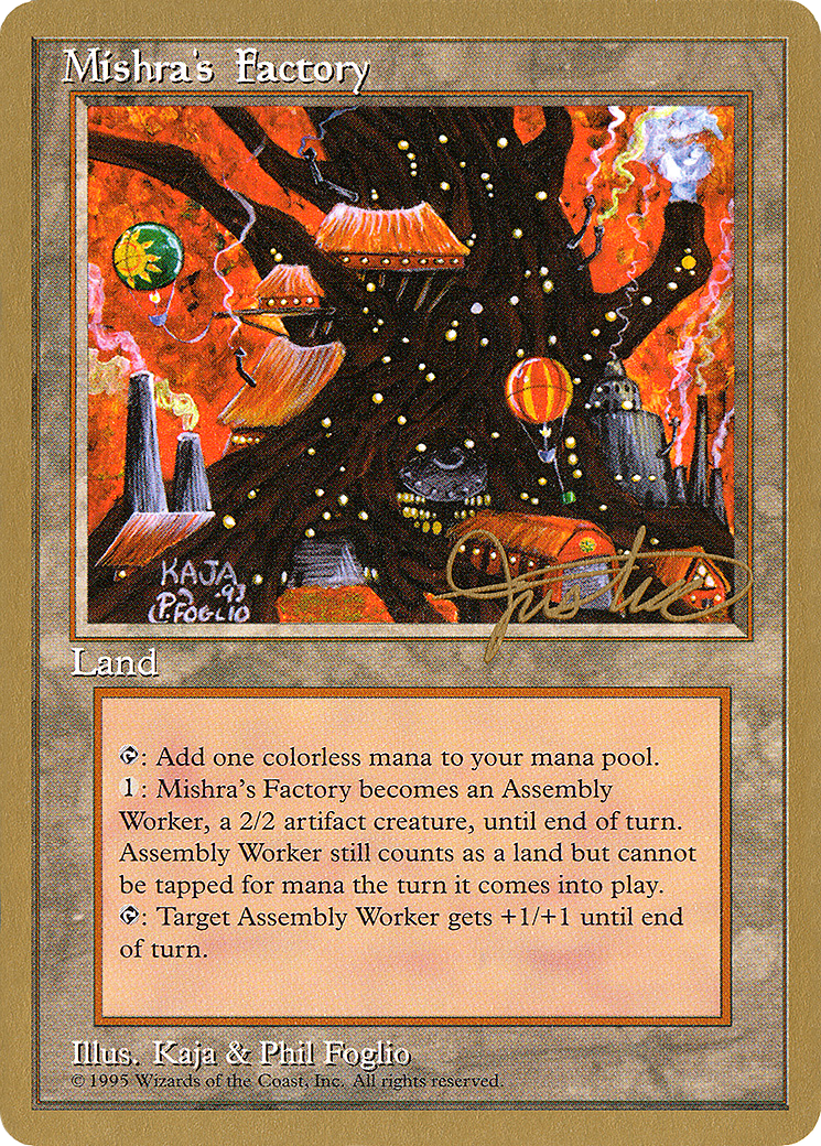 Mishra's Factory (WCD-) - Pro Tour Collector Set