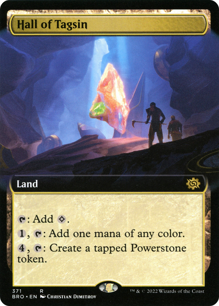 Hall of Tagsin (BRO-371) - The Brothers' War: (Extended Art) Foil