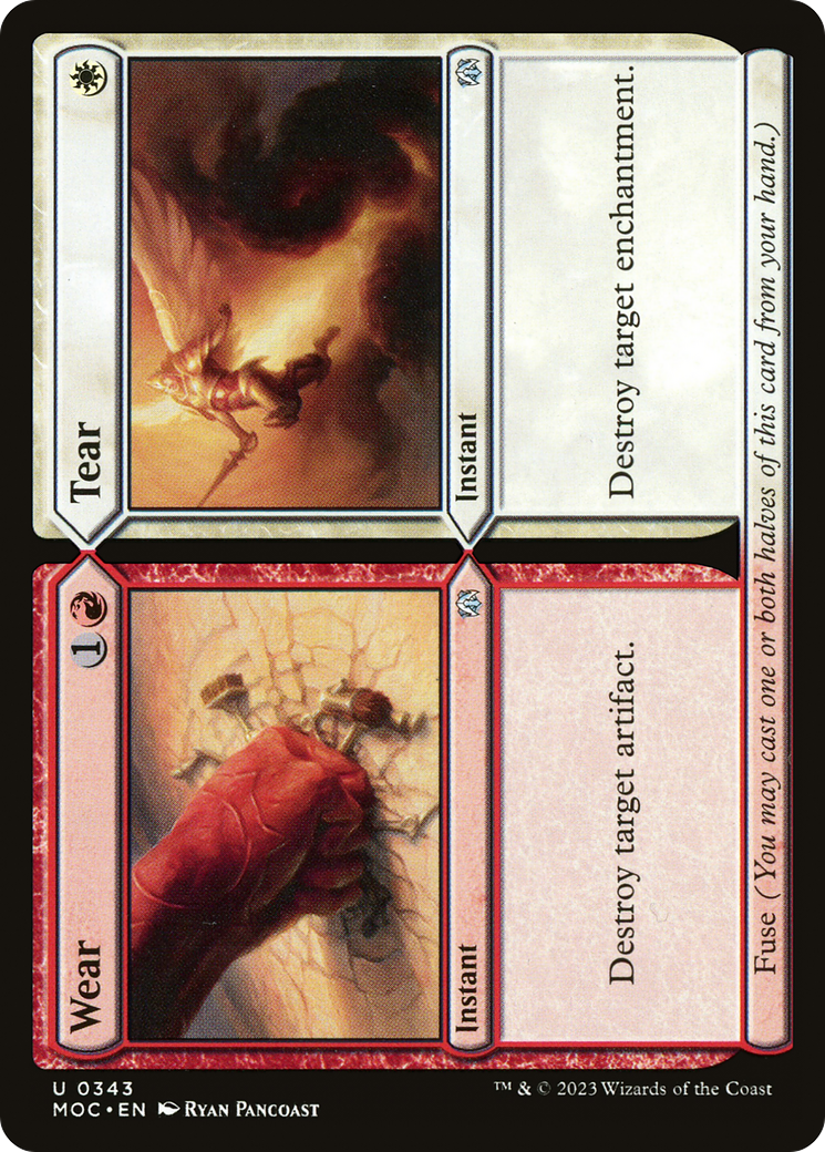 Wear // Tear (MOC-343) - March of the Machine Commander