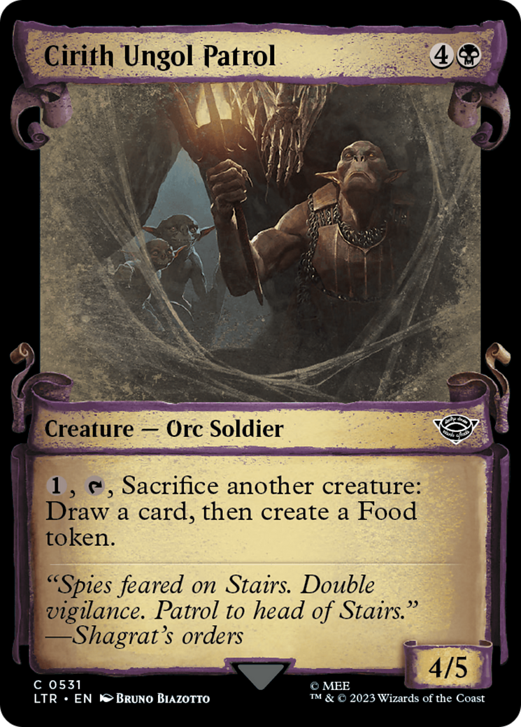 Cirith Ungol Patrol (LTR-531) - The Lord of the Rings: Tales of Middle-earth: (Showcase)