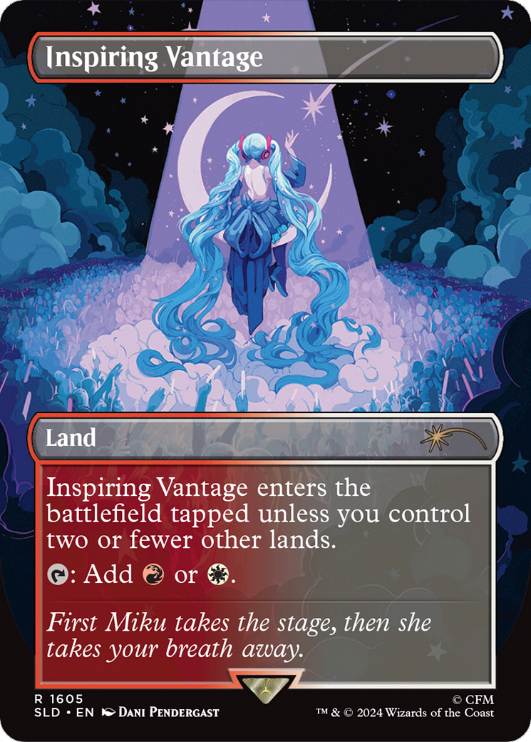 Inspiring Vantage (SLD-1605) - Secret Lair Drop (Borderless)