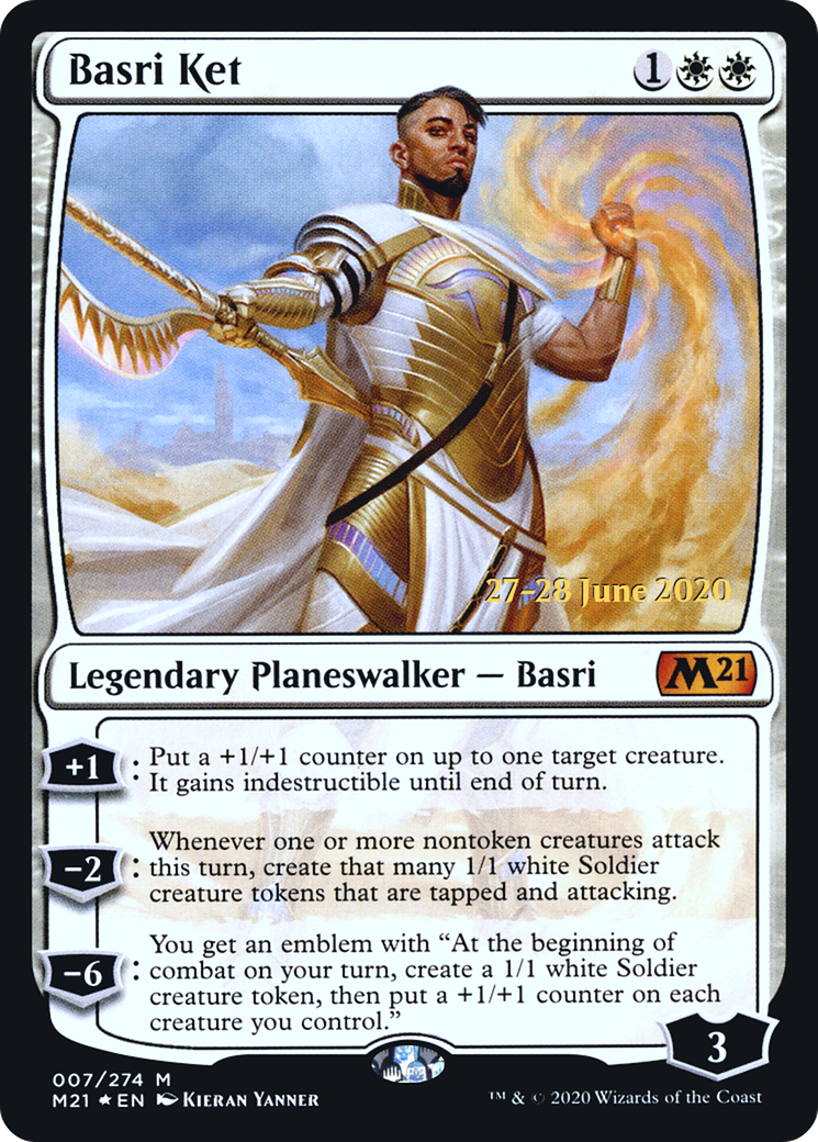 Basri Ket (PRE-07S) - Core Set 2021 Promos Foil