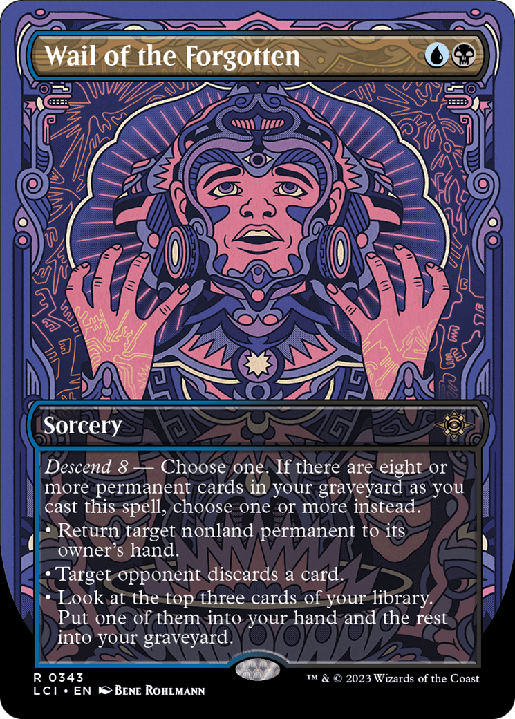 Wail of the Forgotten (LCI-343) - The Lost Caverns of Ixalan (Borderless)