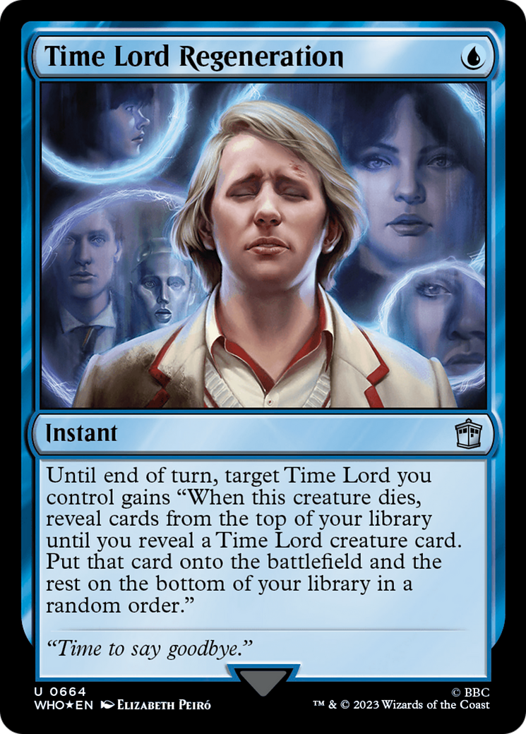 Time Lord Regeneration (WHO-664) - Doctor Who Foil