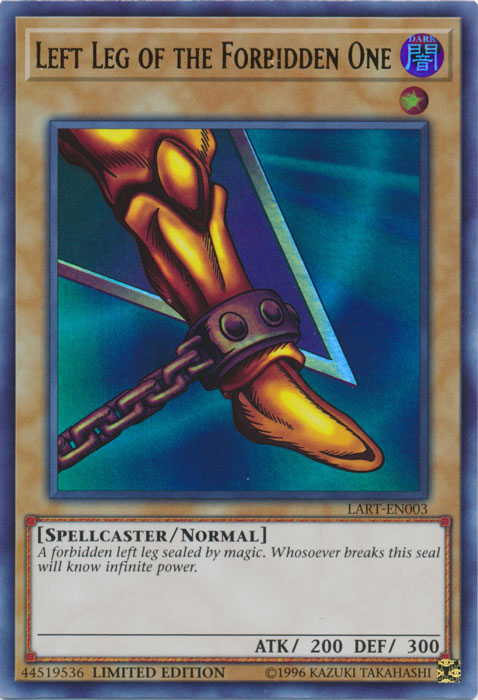 Left Leg of the Forbidden One (LART-EN003) - The Lost Art Promotion Limited