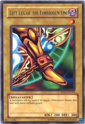 Left Leg of the Forbidden One (RP01-EN018) - Retro Pack 1 Unlimited