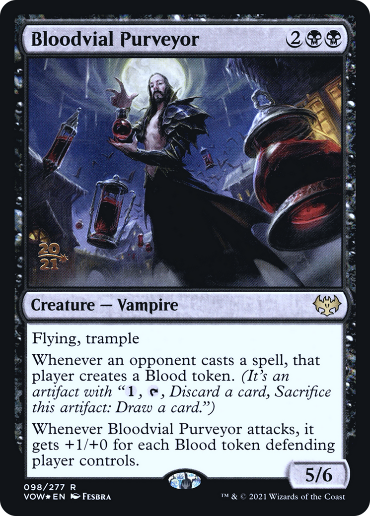 Bloodvial Purveyor (PRE-98S) - Innistrad: Crimson Vow Promos Foil